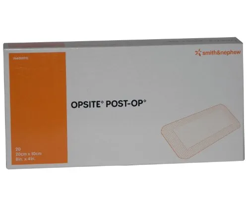 Opsite - Medicazione post-operatoria per ferite, 10 x 20 cm, confezione da 20