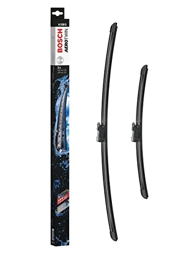 Tergicristalli Bosch Aerotwin A538S, Lunghezza 650mm/400mm, 1 set per parabrezza anteriore