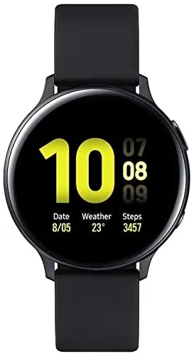 Samsung Galaxy Watch Active 2 (Bluetooth) 44mm, Aluminum, Nero