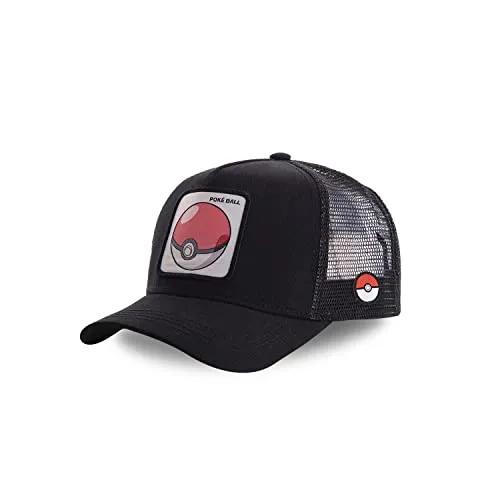 Capslab Pokeball Trucker cap Pokemon Black - One-Size