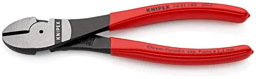 KNIPEX Tronchese laterale per meccanica tipo forte (180 mm) 74 01 180 SB (confezione self-service/blister)