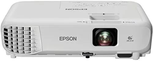 Epson EB-S05 Videoproiettore SVGA 3LCD, HDMI, 3.200 Lumen, Contrasto 15.000:1, WI-FI opzionale, Lampada UHE di Lunga Durata, Immagini fino a 350"