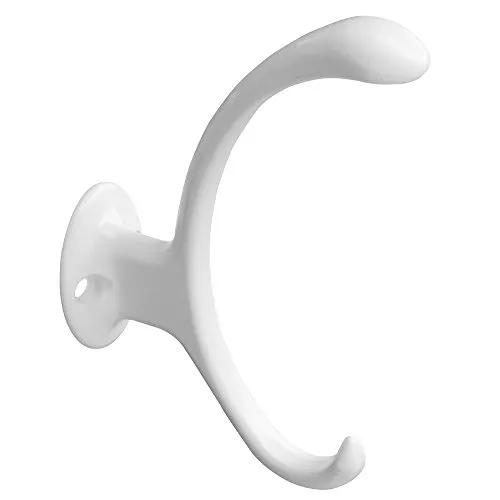 Stanley Hardware White Garment Hook 806869