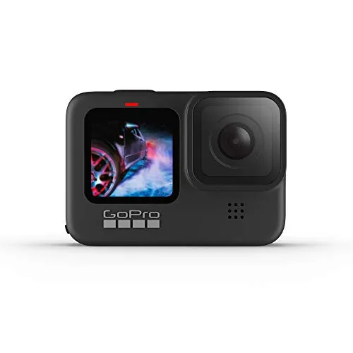 GoPro - HERO9 Black 5K and 20 MP Streaming Action Camera - Black