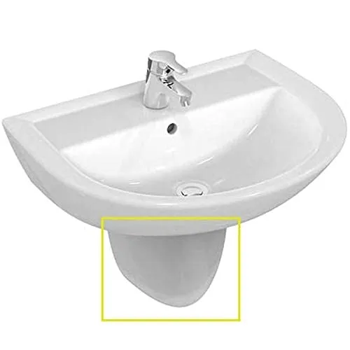 Ceramica Dolomite E885901 QUARZO semicolonna - Bianco