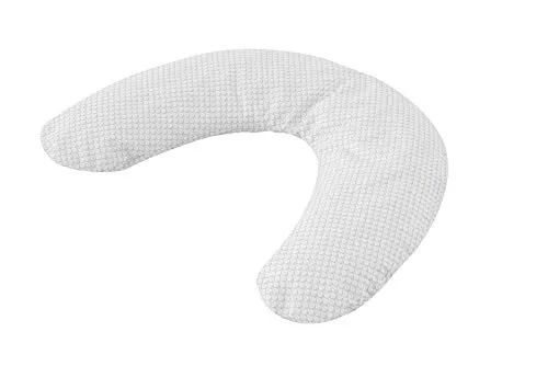 Träumeland T041028 - Cuscino laterale per il collo, cuscino per bambini, colore: grigio