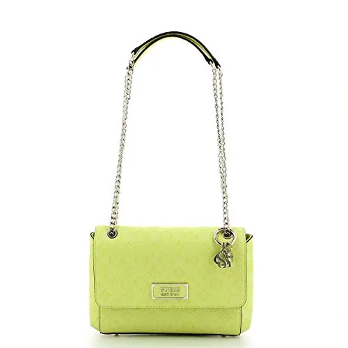 Guess Borsa Donna Tracolla LOGATA - Lime