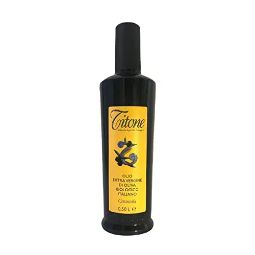 Olio extravergine di oliva Cerasuola - Titone - Sicilia - Bottiglia di vetro - ML - Cerasuola - BIO