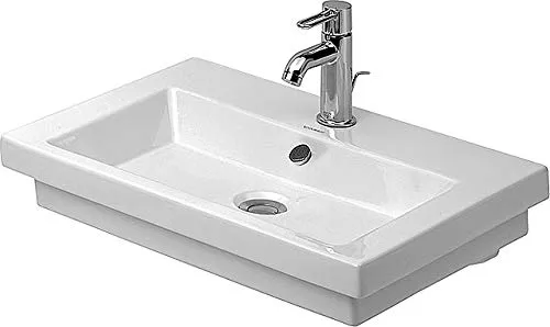 Duravit 0347600000 lavabo per bagno Lavello montato su piano Ceramica