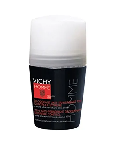 Vichy Homme Deodorante sfera anti-transpirante 72H, 50 ml