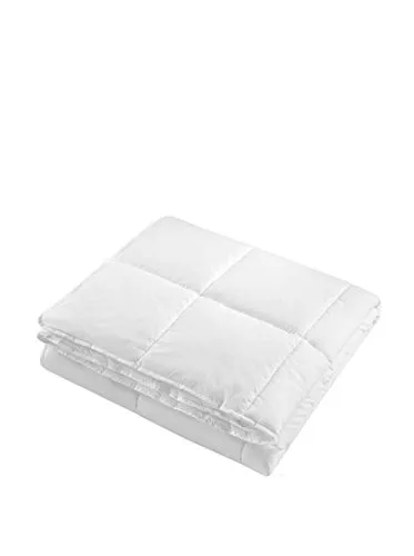 Italian Bed Linen Piumino Estivo, Microfibra, Bianco, 1 Posto