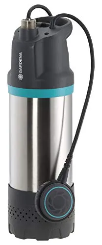 Gardena Pompa Sommersa a Pressione 5900/4 Inox: Pompa Sommersa a Pressione con Una Portata di 5900 L/H, Protezione Dal Funzionamento a Secco Mediante Interruttore Flottante (1768-20)