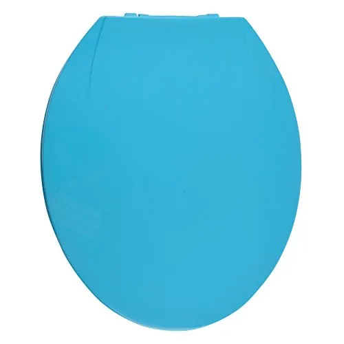 Douceur d' interno 6sto099bl – Sedile WC plastica blu 43 x 35 x 3 cm