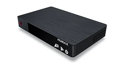 Humax HD-6400S Tivumax HD Ricevitore Digitale Satellitare con Smart Card Tivùsat, Nero