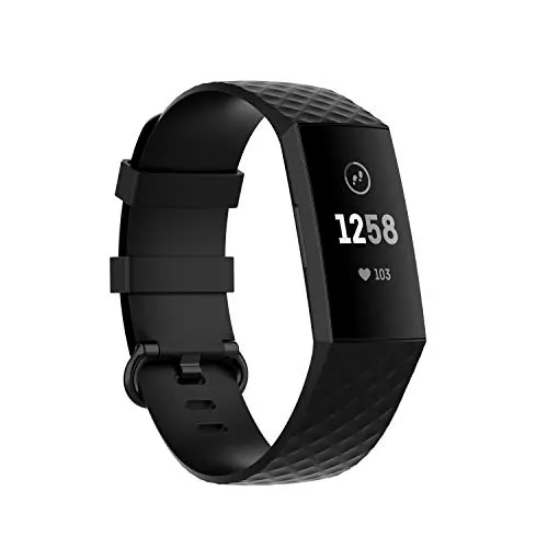 Maspen Cinturino Compatible per Fitbit Charge 3/Fitbit Charge 3 Special Edition, Cinturini Fitbit Charge3/Fitbit Charge3 Special Edition Cinturini Braccialetto di Ricambio Polso Cinturino di Ricambio