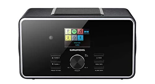 Grundig DTR 6000 2.1 BT DAB+ Internet Digitale Nero radio