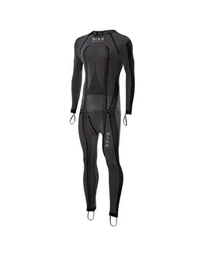 Six2 Sottotuta Integrale Racing Black Carbon-XL, Unisex Adulto