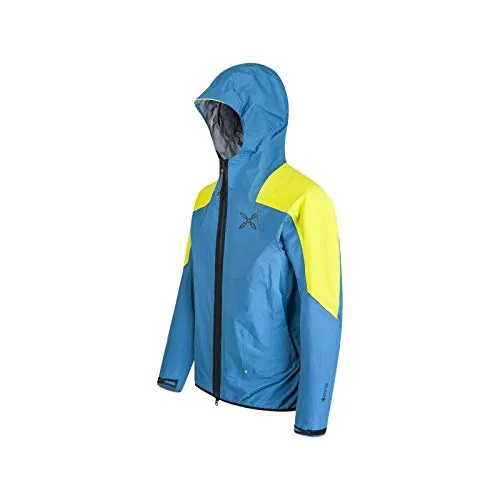 MONTURA Magic 2.0 Jacket Blu/Giallo - Giacca Gore Tex Uomo - L