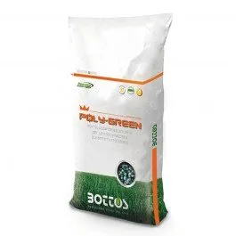 Concime Fertilizzante per Prato Bottos PoliGreen 18-8-12+20s03 kg 25