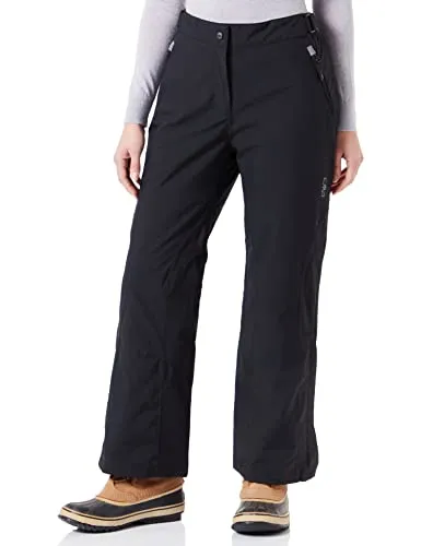 CMP - Pantaloni sci elasticizzati da donna, Nero, 50