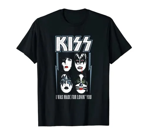 KISS - I Was Made For Loving You Maglietta