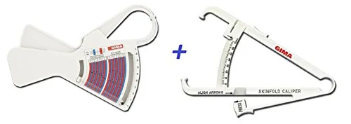 GIMA PLICOMETRO FAT-1 PIÙ PLICOMETRO IN PLASTICA