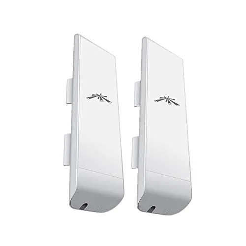 2x NanoStation M2: NSM2 2,4GHz HiPower 2x2 MIMO Station (UBNT),