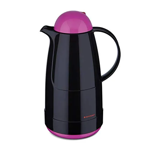 ROTPUNKT Christine 215, Electric Bottle Pop Thermokanne Nero, Rosa 1500ml 215-16-14-0