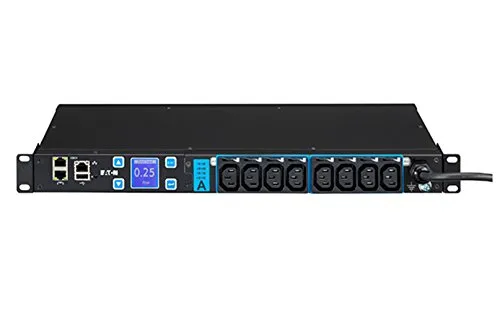 Eaton EMAH28 8presa(e) AC 1U Nero unità di distribuzione dell'energia (PDU)