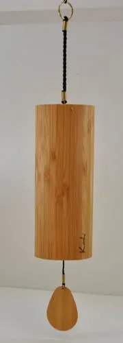 Koshi - Carillon in Legno di bambù, 135 g, Altezza: 16,5 cm, Diametro: 6,3 cm, in Confezione Originale