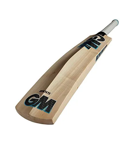 Gunn & Moore GM Cricket 2019 Diamond 101 - Mazza da Cricket, Misura 5, Colore: Nero/Blu/Bianco