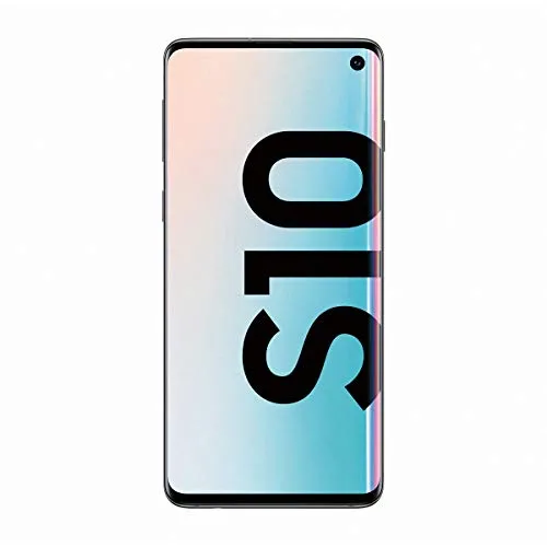 Samsung Galaxy S10 Smartphone, 128GB, Display 6.1", Dual SIM, Nero (Prism Black) [Altra Versione Europea]