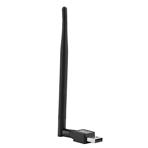 Tangxi Adattatore WiFi USB 300 Mbps, Adattatore USB Wireless Dongle WiFi USB 2.0 802.11b/g/n Adattatore di Rete Wireless con 5dBi Antenna per Windows Vista/XP/2000/7/8/10/Linux