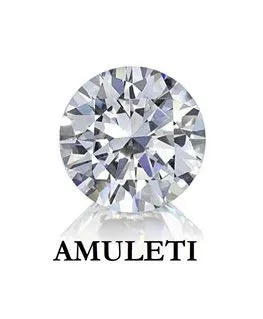 Amuleti 0,3 D VVS1 - Gia - Diamante Certificato