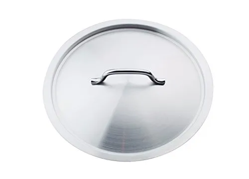 Pentole Agnelli Inox Coperchio con Ponticello, Argento, 18 cm