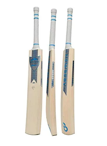 Newbery Cricket Infinity, Mazza da Cricket Unisex-Adult, Argento/Blu, Taglia 2.13-3