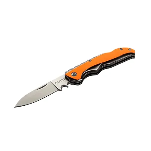 RH HR 170895 - Coltello da elettricista inox manico in alluminio anodizzato