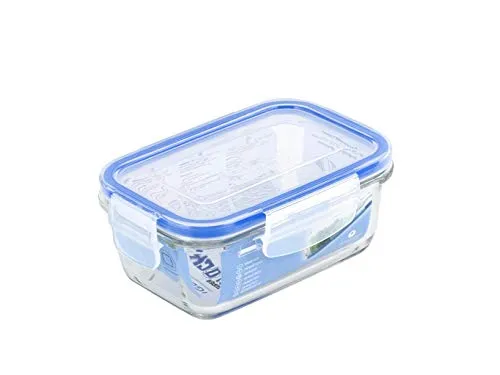 Contenitore Box Igloo per Alimenti Rettangolare Chiusura Ermetica in PVC 14 Cm