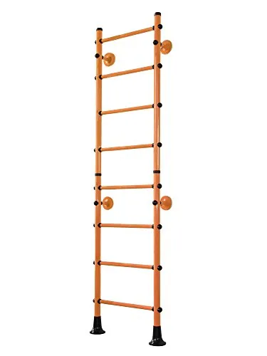 Niro Sport Fittop M4 – Spalliera Parete di arrampicata Girare a parete per bambini Sport dispositivo klettergeruest casa Sport Fitness dispositivo, Orange