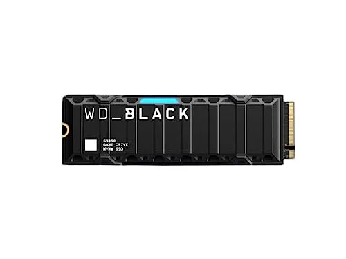 WD_BLACK SN850 2TB NVMe SSD - Ufficialmente Concessa In Licenza per PS5 Consoles - fino a 7000MB/s