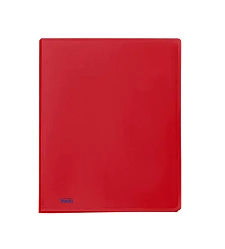 Favorit 100460298 - Portalistino, Formato Interno 22 x 30 cm, 60 Buste, Rosso
