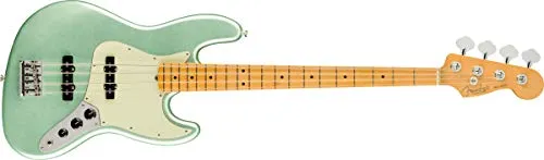 Fender American Professional II Jazz Bass MN (Mystic Surf Green) - Basso elettrico a 4 corde