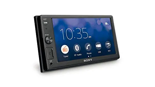 Sony XAV-V10BT SintoMonitor 2DIN senza CD, Display da 6,2", 4x55W, Controllo Vocale con Siri Eyes Free e Android, Bluetooth, Microfono esterno incluso, USB (iPod/iPhone), ingresso retrocamera