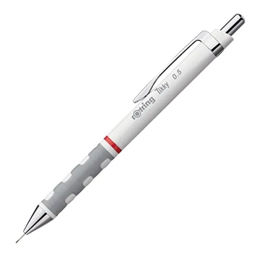 Rotring 1904698, Tikky portamina HB 0,50 mm, corpo bianco