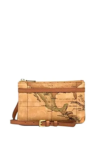 ALVIERO MARTINI PRIMA CLASSE Borsa bandoliera piccola geo classic NATURAL