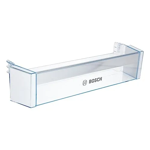 Bosch 00704760 Supporto per bottiglia del vano portaoggetti laterale Siemens, 12 x 47 x 9,8 cm