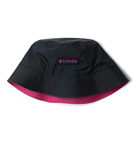 Columbia Roatan Drifter II - Cappello Reversibile Reversibile con Secchio Roatan Drifter™ II, Unisex - Adulto, 1886731, Nero/Rosa Cactus, XL