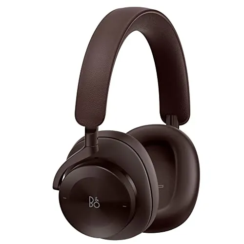 Bang & Olufsen Beoplay H95 - Cuffie Bluetooth Wireless Over-Ear con Cancellazione Attiva del Rumore e 4 Microfoni, Batteria di 50 Ore, Cuffie + Cavo USB-C e Custodia da Viaggio in Alluminio - Chestnut