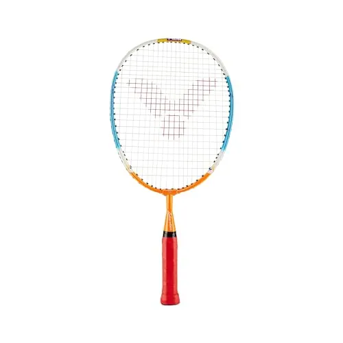 VICTOR Starter 116/4/3 - Racchetta da Badminton 43 cm, Misura Unica, Colore Giallo/Rosso