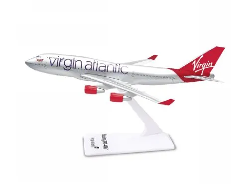 Premier Planes SM74715WB Virgin Atlantic Boeing 747-400 1:250 clip-together model by Premier Planes